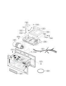 Interior Parts 2 parts for Lg Microwave LMV2015SB / from AppliancePartsPros.com