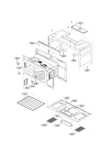 Oven Cavity Parts parts for Lg Microwave LMV2031BD / from AppliancePartsPros.com