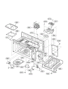 Interior Parts (I) parts for Lg Microwave LMV2073BB01 / from AppliancePartsPros.com
