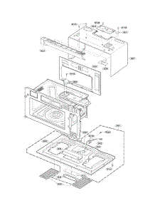 Oven Cavity Parts parts for Lg Microwave LMVH1711ST / from AppliancePartsPros.com