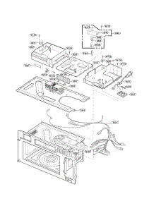 Interior Parts 2 parts for Lg Microwave LMVH1711ST / from AppliancePartsPros.com