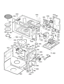 Interior Parts (I) parts for Lg Microwave LMVH1750SB / from AppliancePartsPros.com