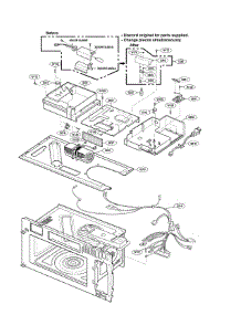 Interior Parts (Ii) parts for Lg Microwave LMVH1750SW / from AppliancePartsPros.com