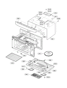 Oven Cavity Parts parts for Lg Microwave LMVM1955ST / from AppliancePartsPros.com