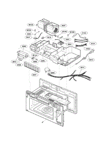 Interior Parts (Ii) parts for Lg Microwave LMVM1955ST / from AppliancePartsPros.com