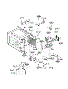 Interior Parts parts for Lg Microwave LRDM1240W / from AppliancePartsPros.com