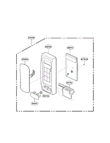 Controller Parts parts for Lg Microwave LRM1250W / from AppliancePartsPros.com