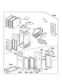 Toaster Parts parts for Lg Microwave LTM9020W / from AppliancePartsPros.com