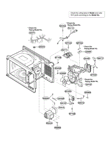 Oven Interior Parts (I) parts for Lg Microwave LTRM1240ST / from AppliancePartsPros.com