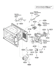 Oven Interior Parts (Ii) parts for Lg Microwave LTRM1240ST01 / from AppliancePartsPros.com