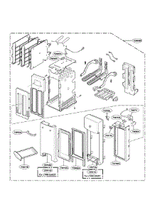 Toaster Parts parts for Lg Microwave LTRM1240SW01 / from AppliancePartsPros.com