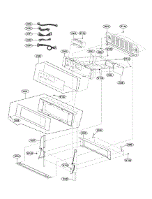 Controller Parts parts for Lg Range LDE3017ST / from AppliancePartsPros.com