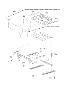 Lower Door Parts parts for Lg Range LDE3037BD / from AppliancePartsPros.com