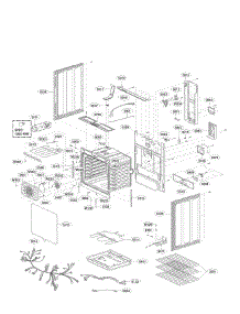 Upper Cavity Parts parts for Lg Range LDE3037BD / from AppliancePartsPros.com