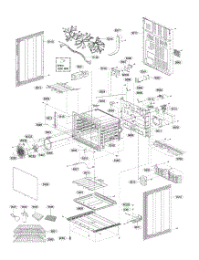 Lower Cavity Parts parts for Lg Range LDE3037ST / from AppliancePartsPros.com