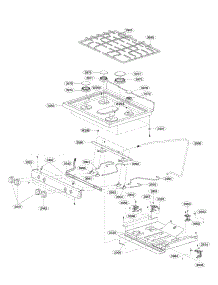 Cooktop Parts parts for Lg Range LDG3011ST / from AppliancePartsPros.com