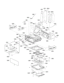 Upper Cavity Parts parts for Lg Range LDG3011ST / from AppliancePartsPros.com