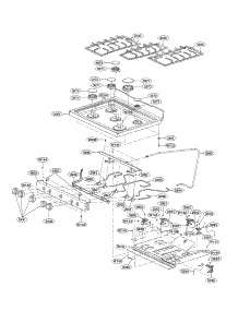 Cooktop Parts parts for Lg Range LDG3015ST / from AppliancePartsPros.com