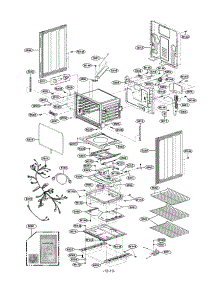 Lower Cavity Parts parts for Lg Range LDG3015ST / from AppliancePartsPros.com