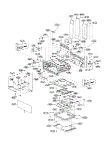 Upper Cavity Parts parts for Lg Range LDG3016ST / from AppliancePartsPros.com