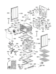 Lower Cavity Parts parts for Lg Range LDG3016ST / from AppliancePartsPros.com