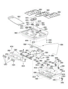 Cooktop Parts parts for Lg Range LDG3017ST / from AppliancePartsPros.com