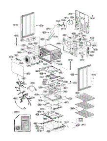 Lower Cavity Parts parts for Lg Range LDG3017ST / from AppliancePartsPros.com