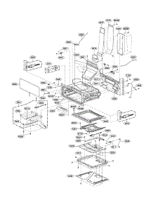 Upper Cavity Parts parts for Lg Range LDG3031ST / from AppliancePartsPros.com