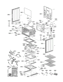 Lower Cavity Parts parts for Lg Range LDG3031ST / from AppliancePartsPros.com
