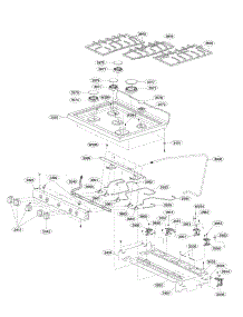 Cooktop Parts parts for Lg Range LDG3035ST / from AppliancePartsPros.com