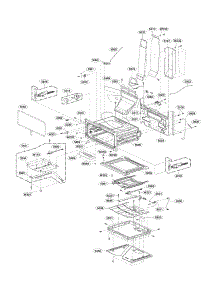 Upper Cavity Parts parts for Lg Range LDG3035SW / from AppliancePartsPros.com