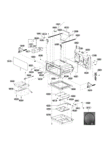 Upper Cavity Parts parts for Lg Range LDG4315BD / from AppliancePartsPros.com