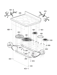 Cooktop Parts parts for Lg Range LRE3012SB / from AppliancePartsPros.com