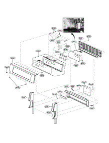 Controller Parts parts for Lg Range LRE3012ST / from AppliancePartsPros.com