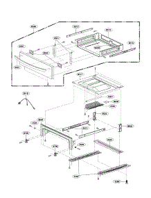 Drawer Parts parts for Lg Range LRE3025ST / from AppliancePartsPros.com