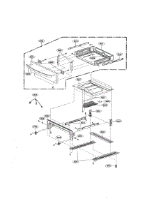 Drawer parts for Lg Range LRE3027ST / from AppliancePartsPros.com