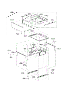 Drawer Parts parts for Lg Range LRE30451SB002 / from AppliancePartsPros.com