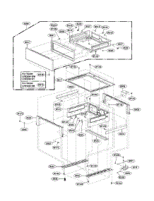 Drawer Parts parts for Lg Range LRE3091ST / from AppliancePartsPros.com