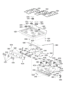 Cooktop Parts parts for Lg Range LRG3091SB / from AppliancePartsPros.com