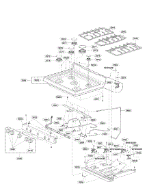 Cooktop Parts parts for Lg Range LRG3091ST / from AppliancePartsPros.com