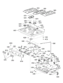 Cooktop Parts parts for Lg Range LRG3093ST / from AppliancePartsPros.com