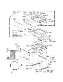 Drawer Parts parts for Lg Range LRG3093SW / from AppliancePartsPros.com