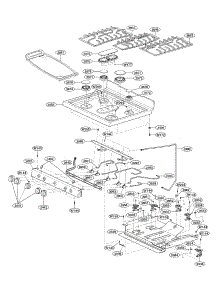 Cooktop Parts parts for Lg Range LRG3095SB / from AppliancePartsPros.com