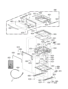 Drawer Parts parts for Lg Range LRG3097ST / from AppliancePartsPros.com