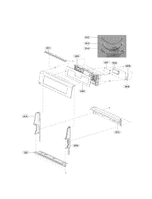 Controller Parts parts for Lg Range LRG4115ST / from AppliancePartsPros.com