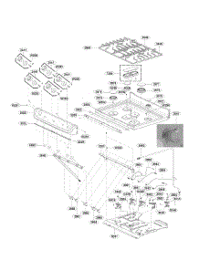Cooktop Parts parts for Lg Range LRG4115ST / from AppliancePartsPros.com