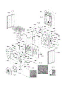 Cavity Parts parts for Lg Range LRG4115ST / from AppliancePartsPros.com