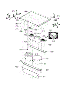 Cooktop Parts parts for Lg Range LSE3092ST / from AppliancePartsPros.com
