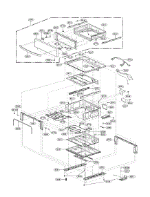 Drawer Parts parts for Lg Range LSE3092ST / from AppliancePartsPros.com