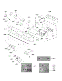Controller Parts parts for Lg Range LSE4613ST / from AppliancePartsPros.com